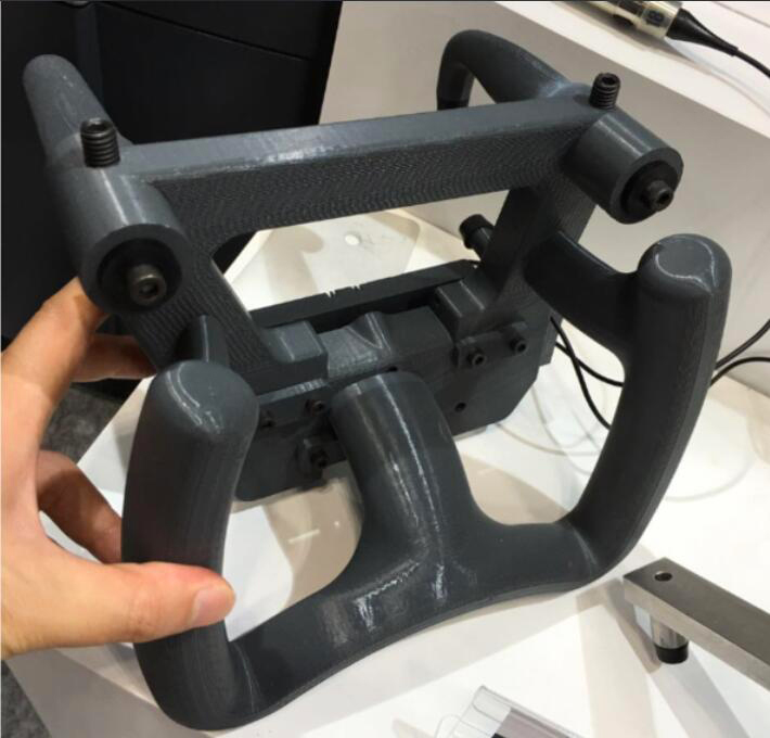 Plastic printed car steering wheel