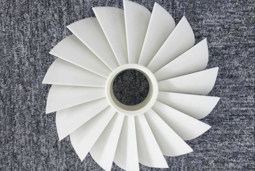 Plastic printed blade